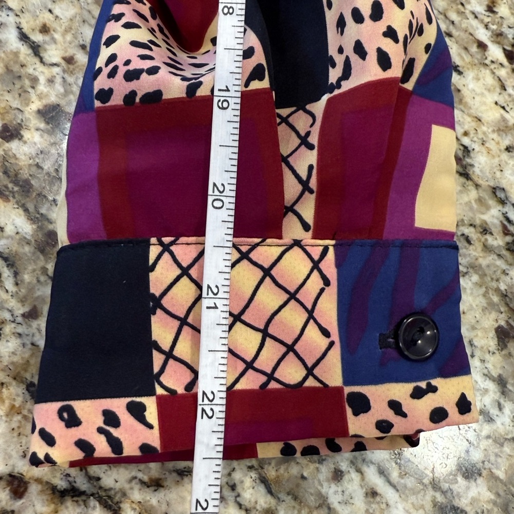 Joan Leslie patchwork & leopard print long sleeve… - image 10